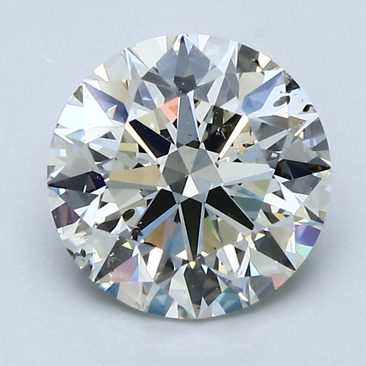 2.01 Carat Round Cut Natural Diamond