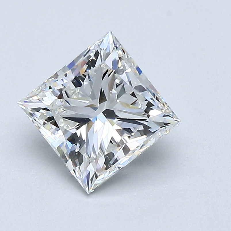 1.29 Carat Princess Cut Lab Diamond