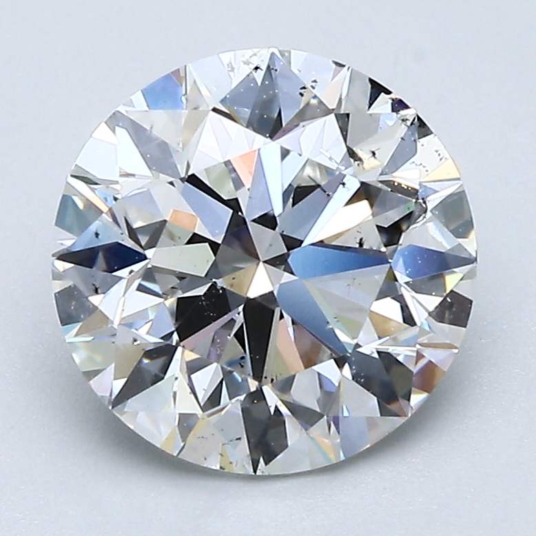 2.52 Carat Round Cut Natural Diamond