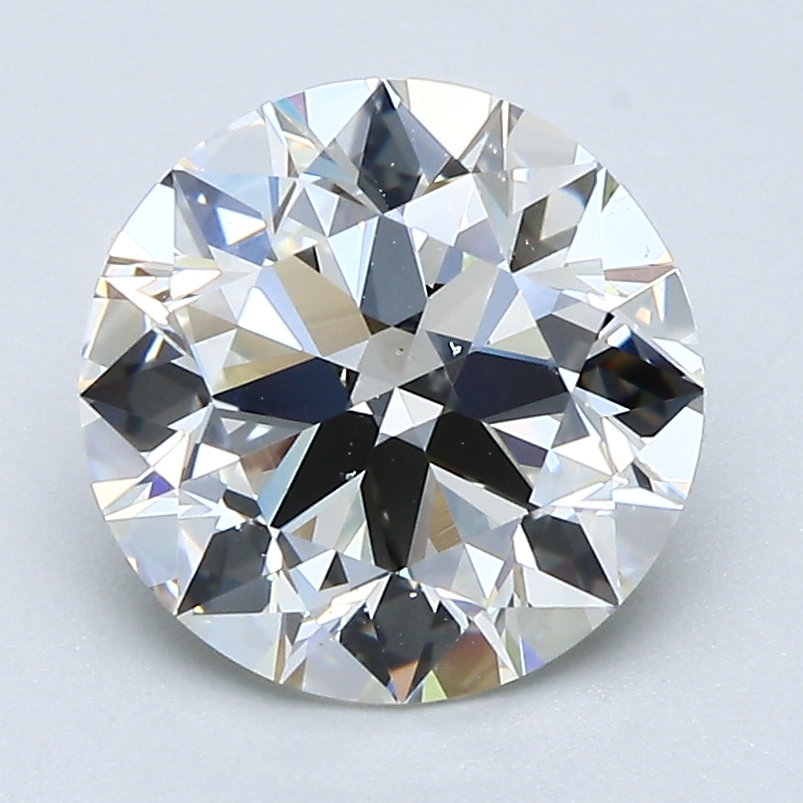 2.5 Carat Round Cut Natural Diamond