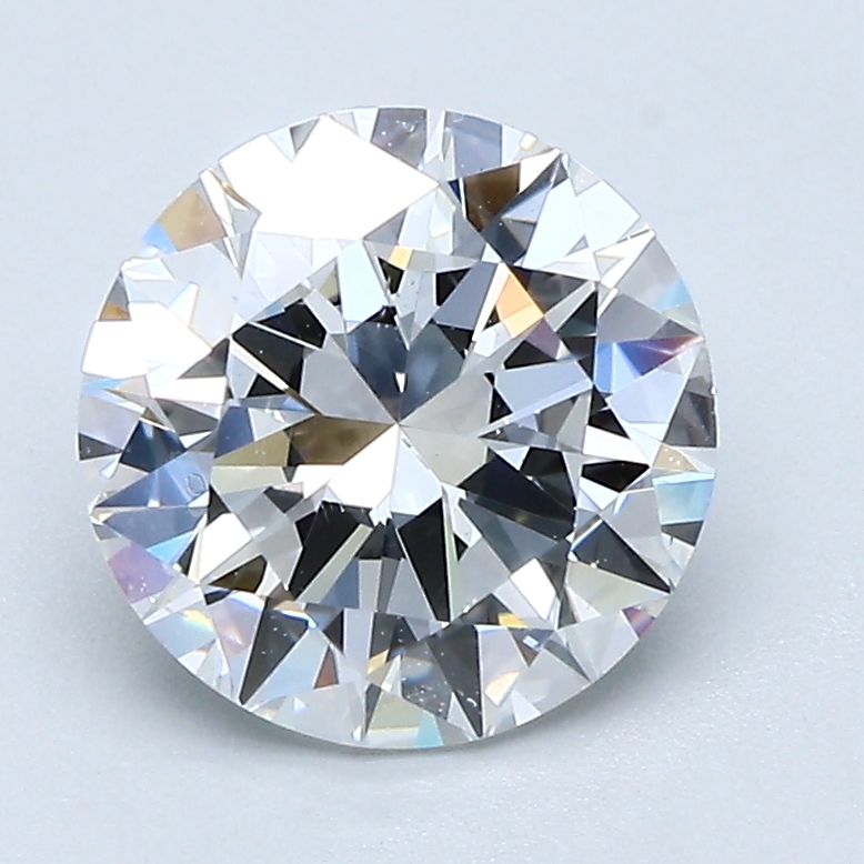 2 Carat Round Cut Natural Diamond