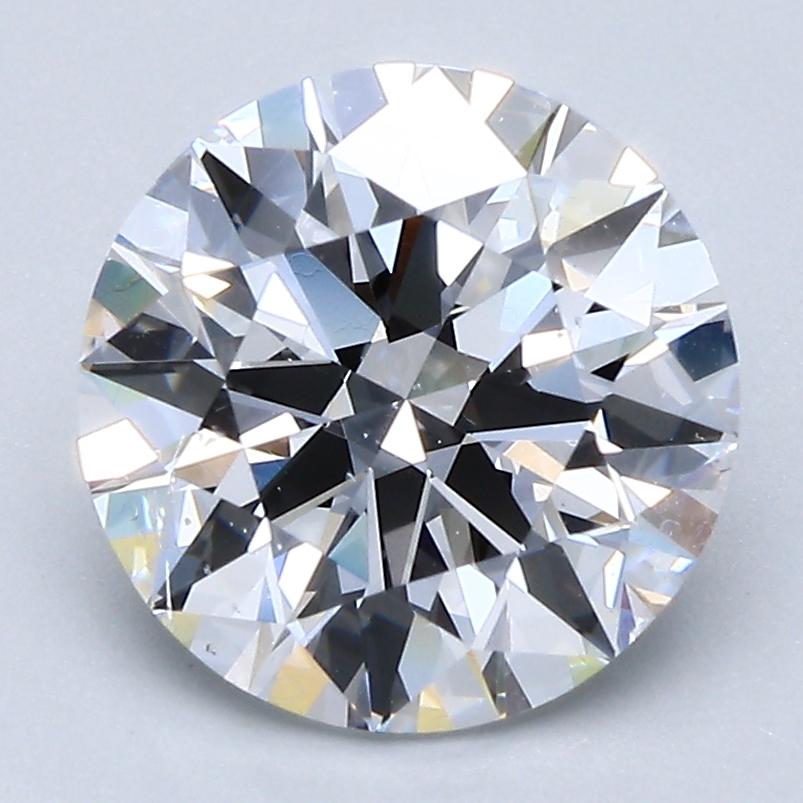 3 Carat Round Cut Natural Diamond