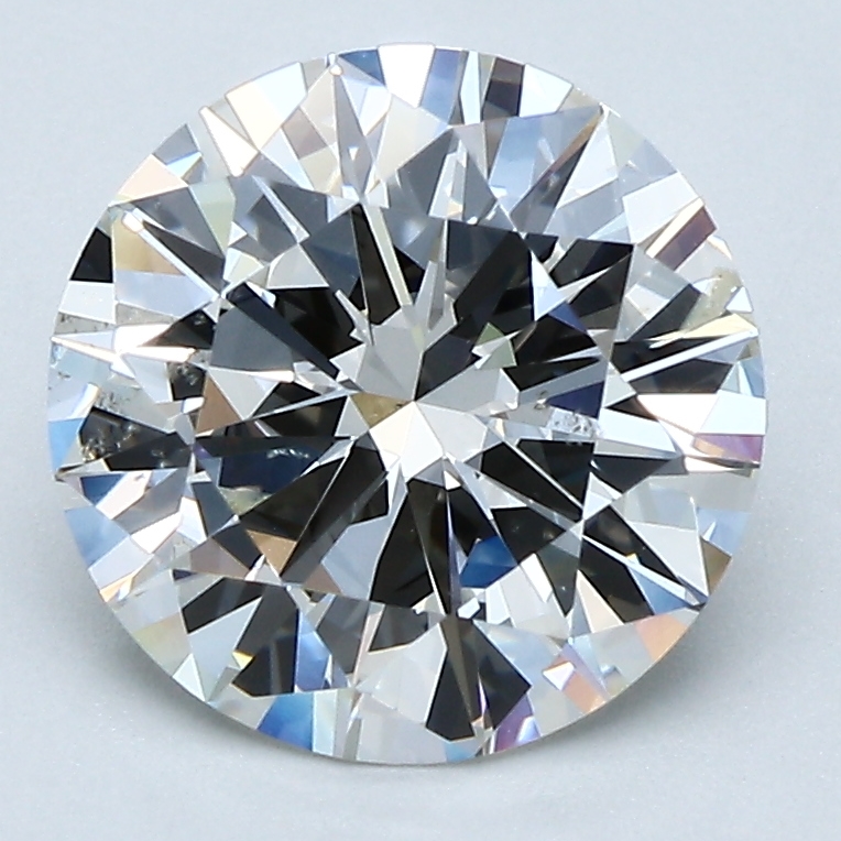 2.62 Carat Round Cut Natural Diamond