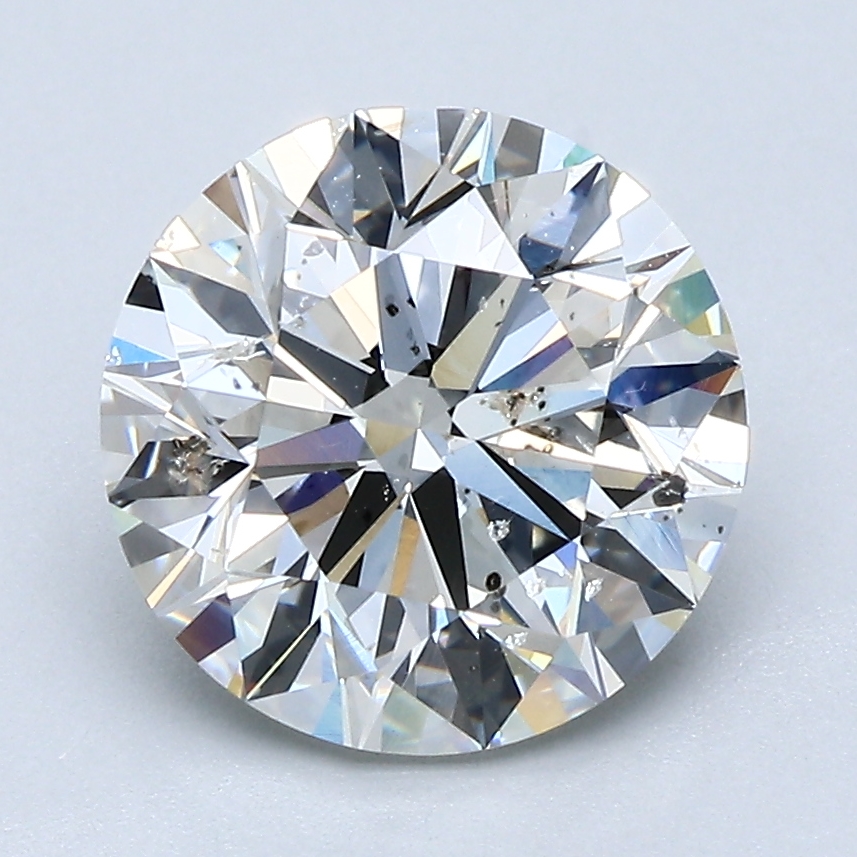 2.9 Carat Round Cut Natural Diamond