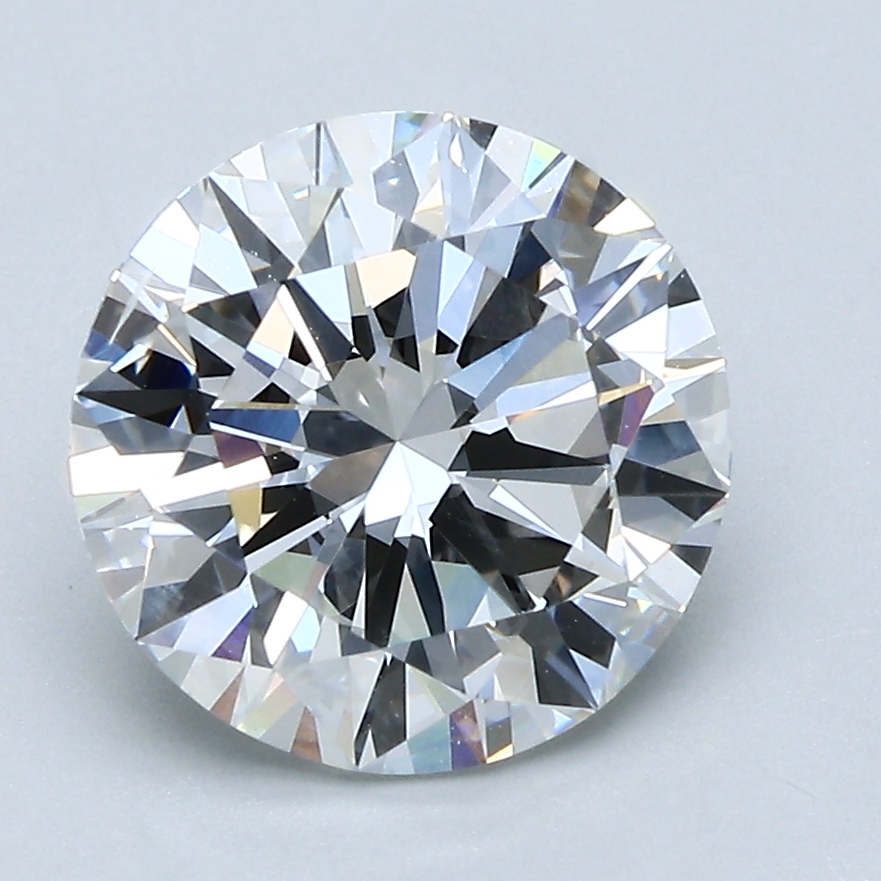 3.01 Carat Round Cut Natural Diamond