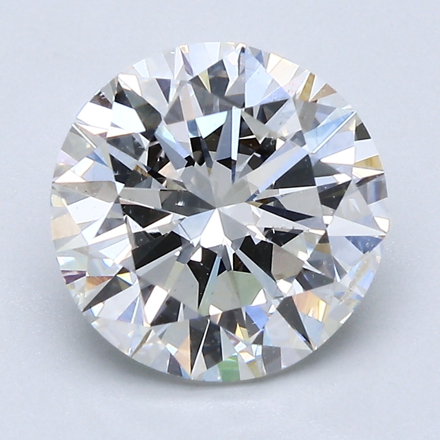 3.01 Carat Round Cut Natural Diamond