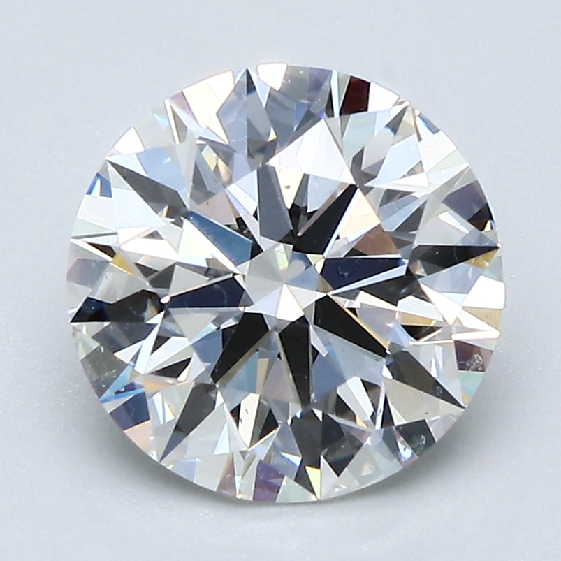 2.45 Carat Round Cut Natural Diamond