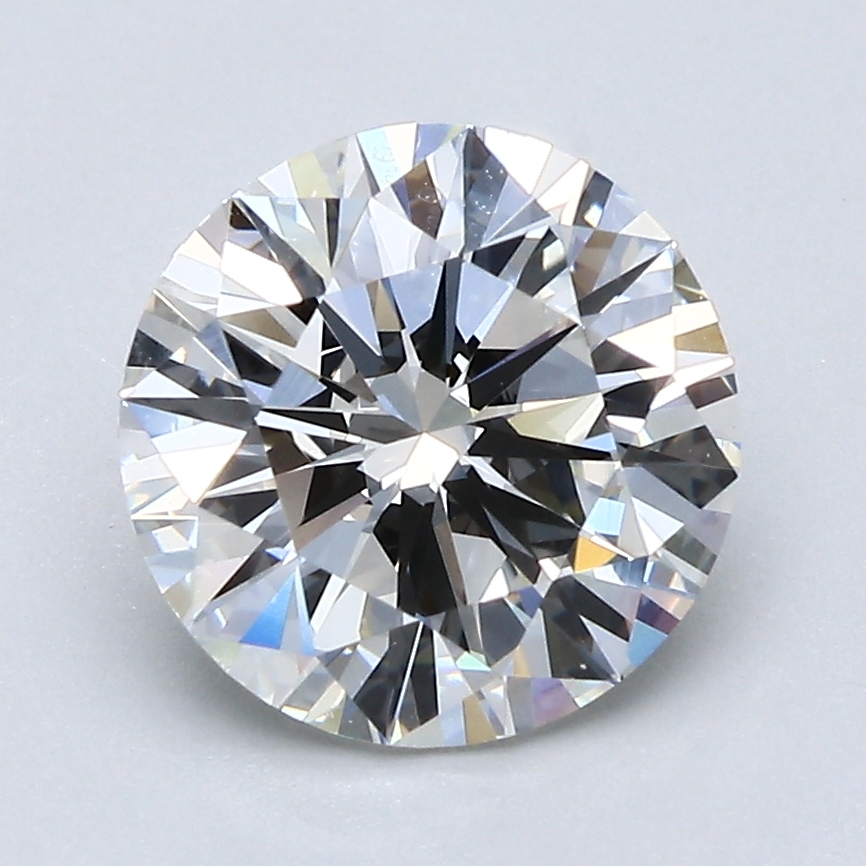 2.52 Carat Round Cut Natural Diamond