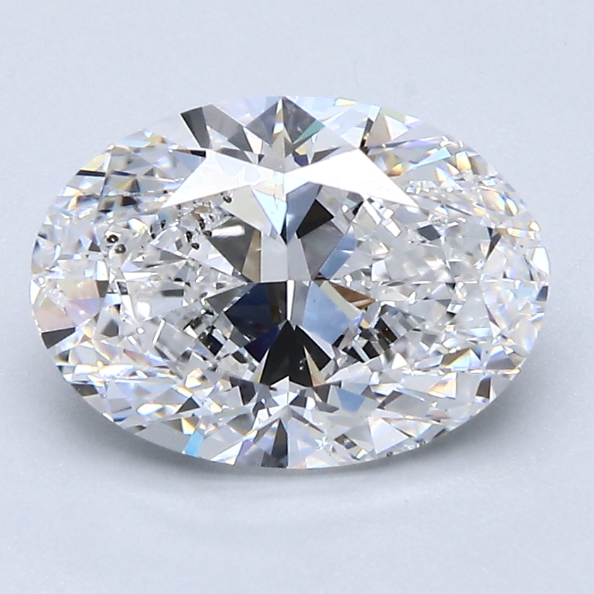 2.5 Carat Oval Cut Natural Diamond