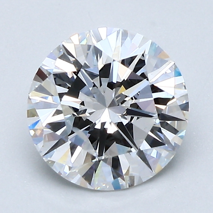 1.63 Carat Round Cut Natural Diamond