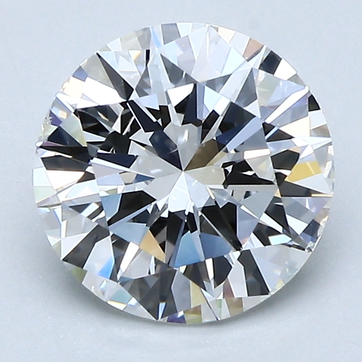 2.01 Carat Round Cut Natural Diamond