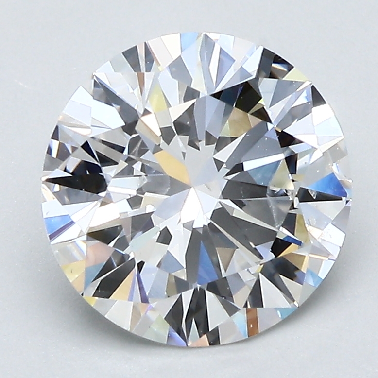2.56 Carat Round Cut Natural Diamond