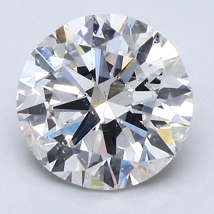 2.5 Carat Round Cut Natural Diamond
