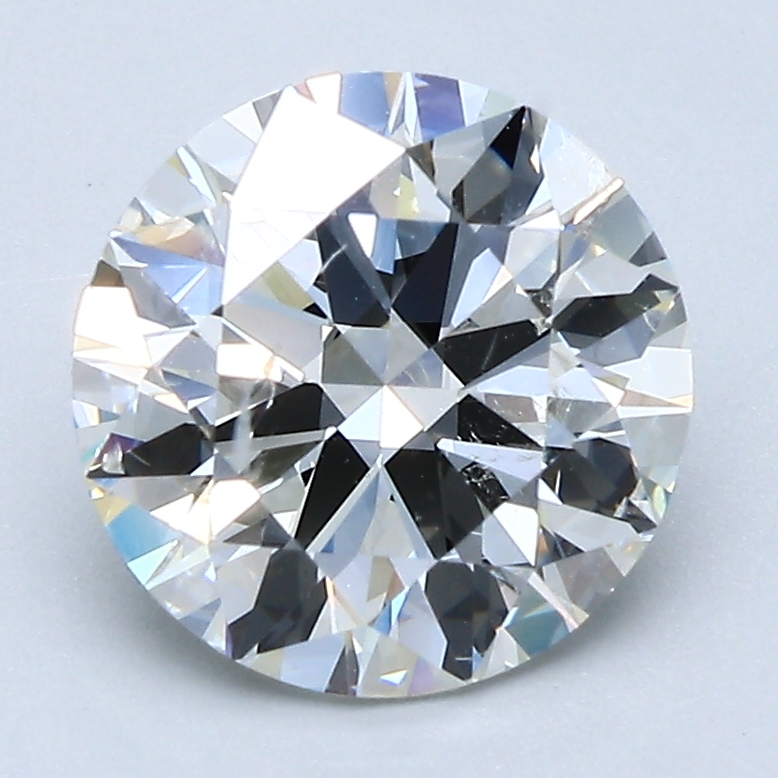 2.5 Carat Round Cut Natural Diamond