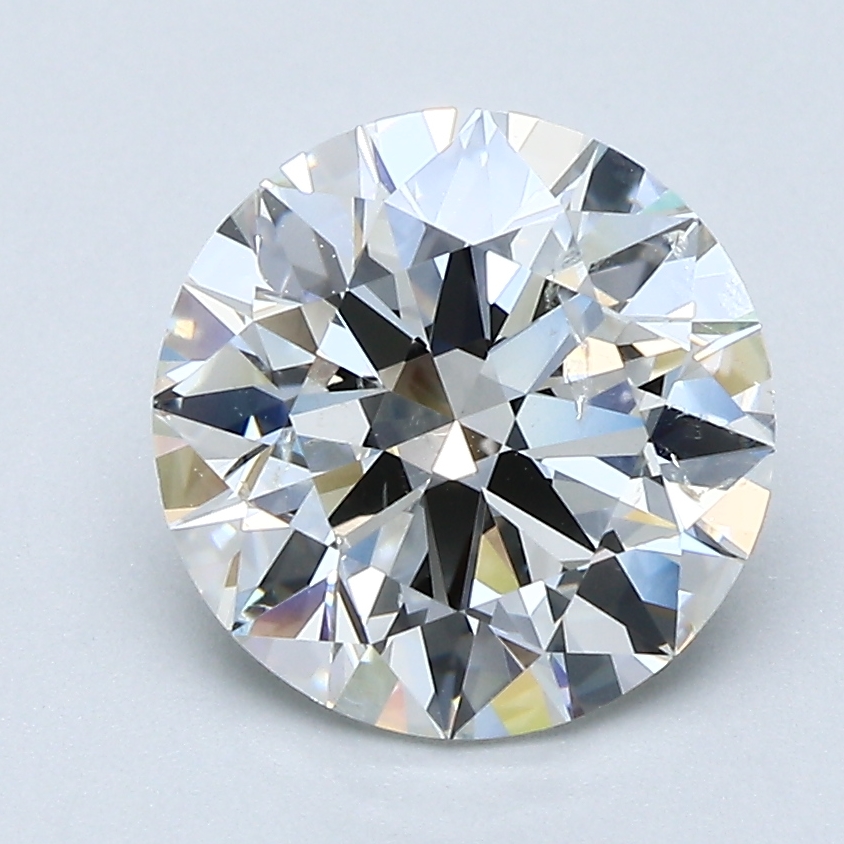 2.5 Carat Round Cut Natural Diamond