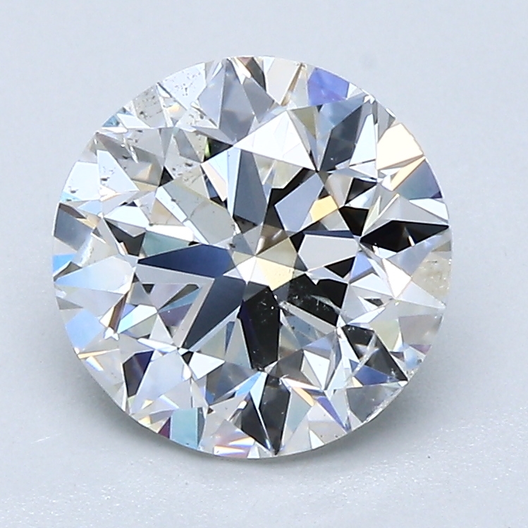 2.01 Carat Round Cut Natural Diamond