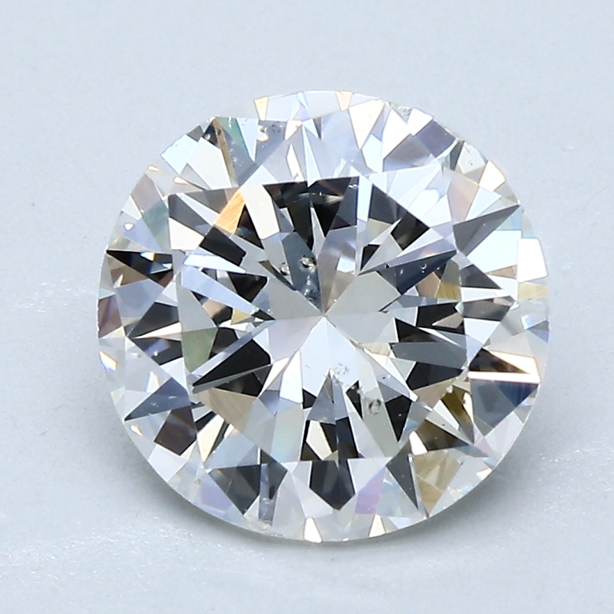 2.64 Carat Round Cut Natural Diamond