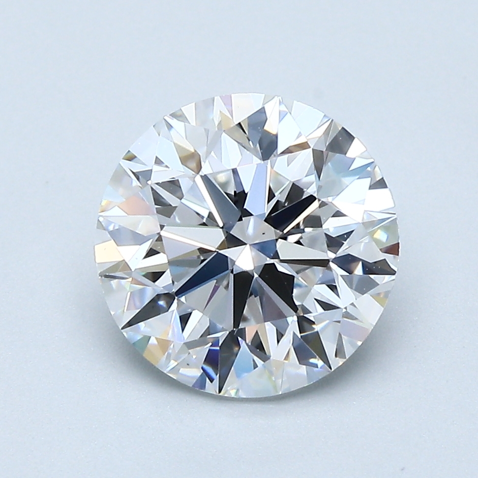 2.5 Carat Round Cut Natural Diamond