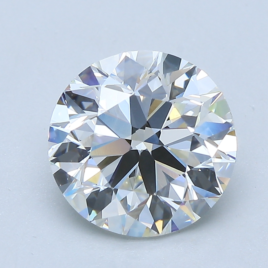 3.01 Carat Round Cut Natural Diamond