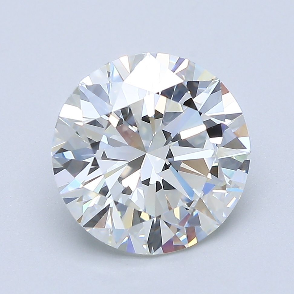3.01 Carat Round Cut Natural Diamond
