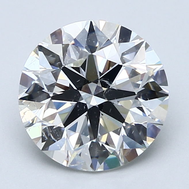 3 Carat Round Cut Natural Diamond