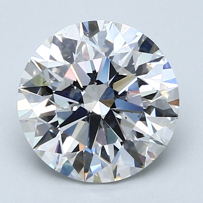 3.01 Carat Round Cut Natural Diamond