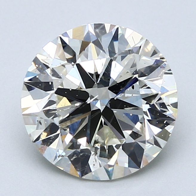 3.01 Carat Round Cut Natural Diamond