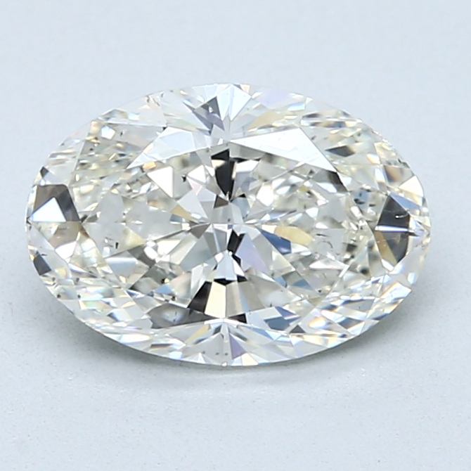2.01 Carat Oval Cut Natural Diamond