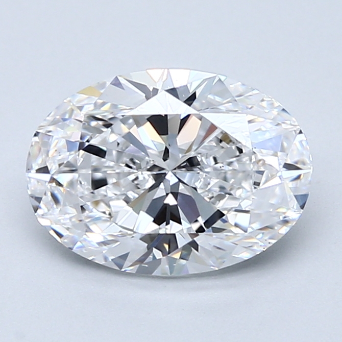 2.01 Carat Oval Cut Natural Diamond