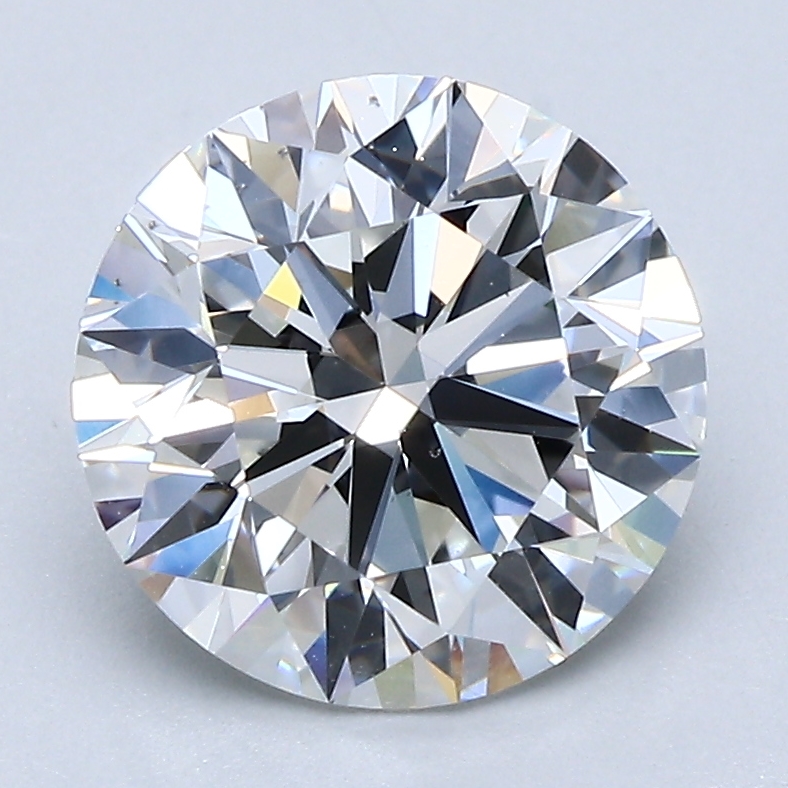 2.71 Carat Round Cut Natural Diamond