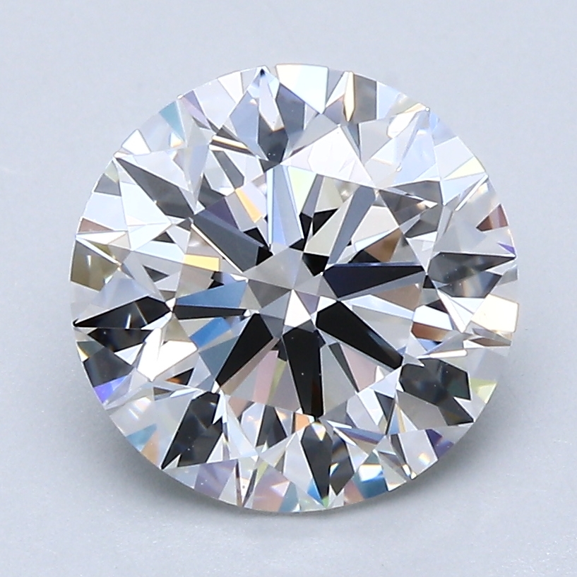 2.7 Carat Round Cut Natural Diamond