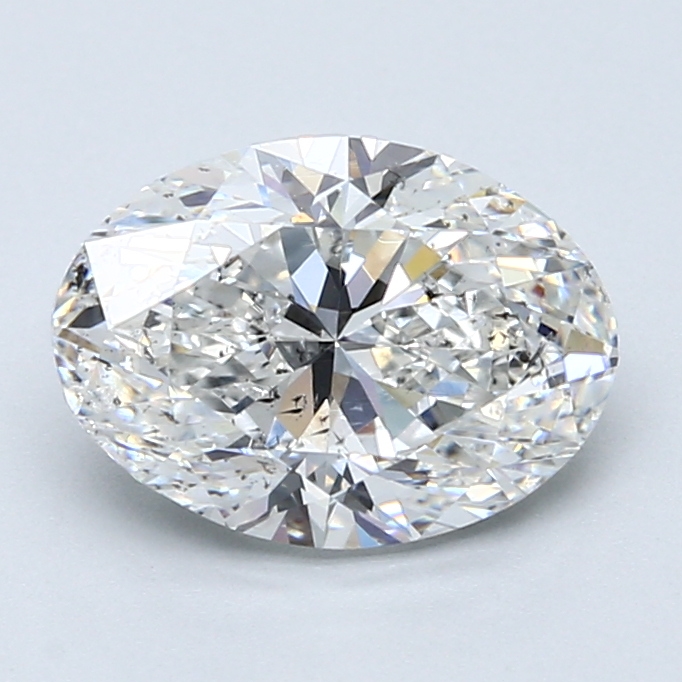 2.2 Carat Oval Cut Natural Diamond