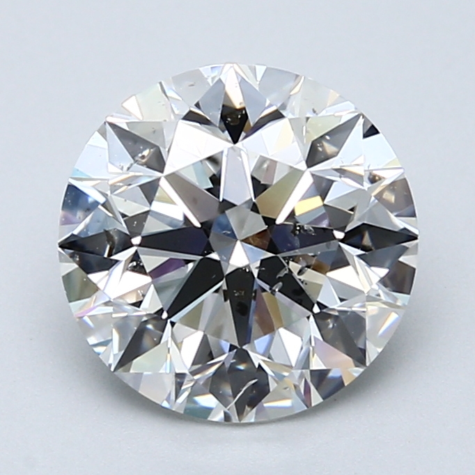 2.71 Carat Round Cut Natural Diamond