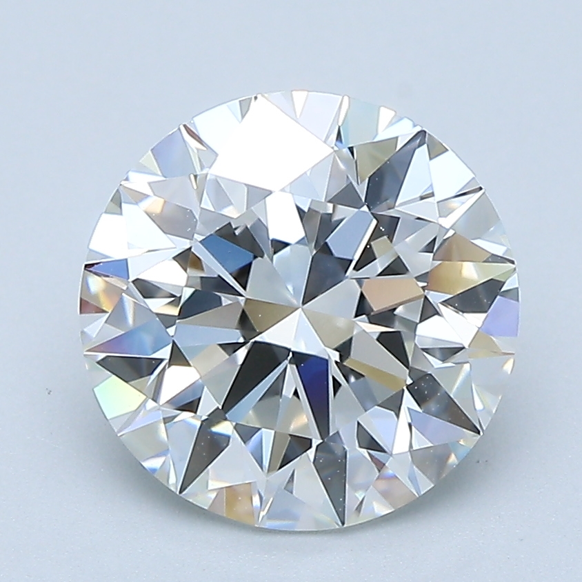 2.7 Carat Round Cut Natural Diamond
