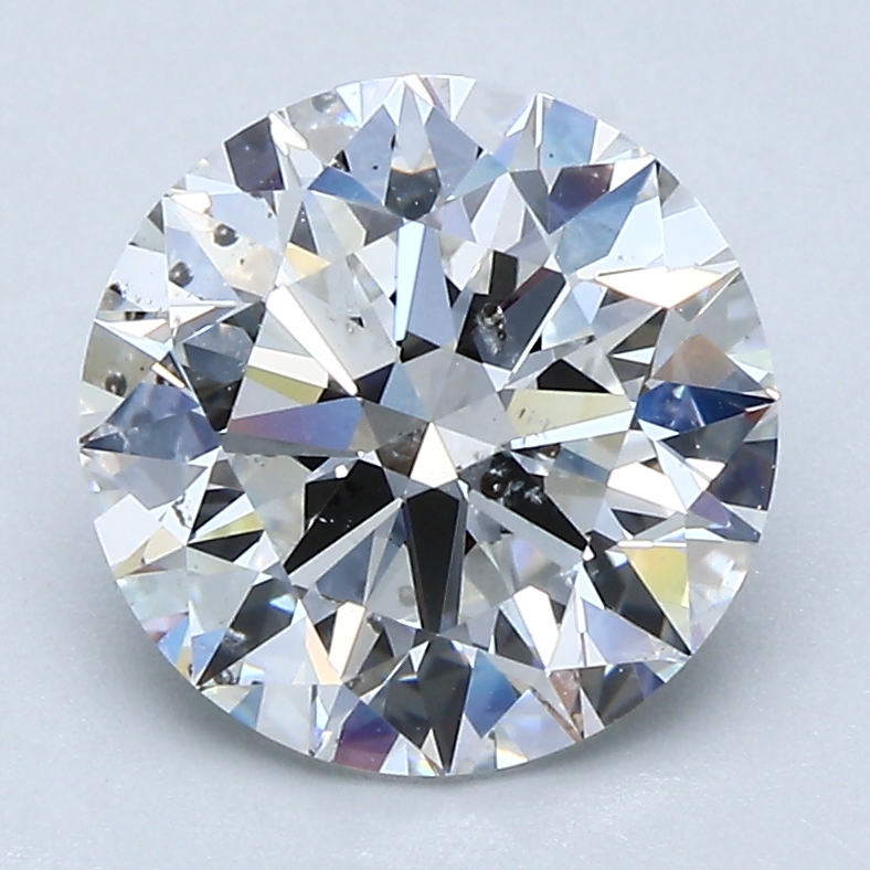 2.7 Carat Round Cut Natural Diamond