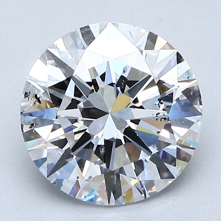 2.01 Carat Round Cut Natural Diamond