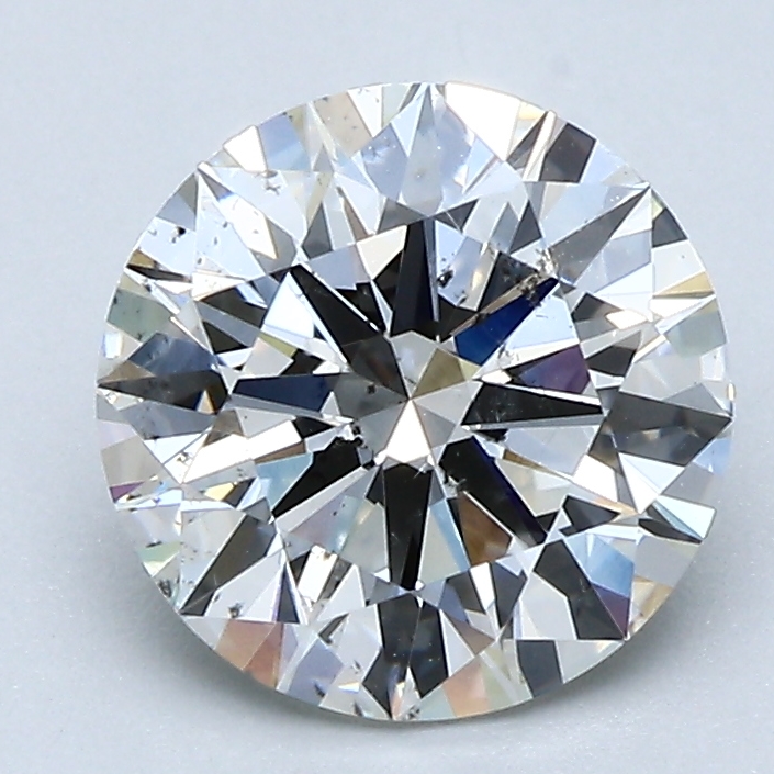 2.01 Carat Round Cut Natural Diamond