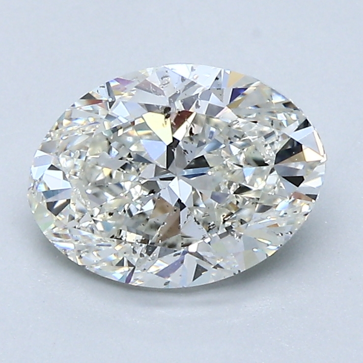 1.5 Carat Oval Cut Natural Diamond