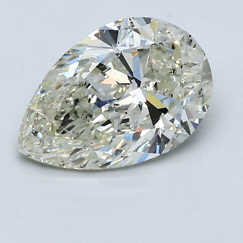 1.5 Carat Pear Cut Natural Diamond