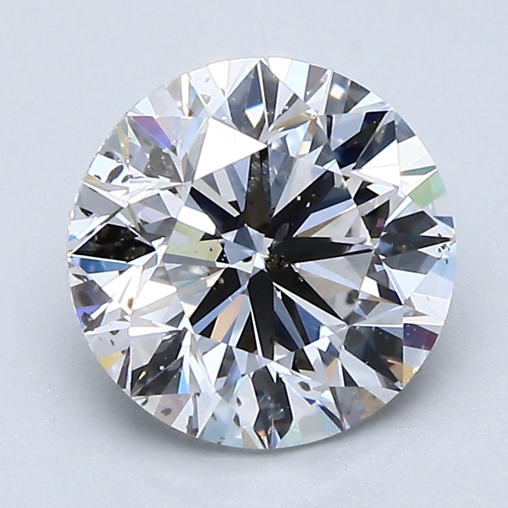 2 Carat Round Cut Natural Diamond