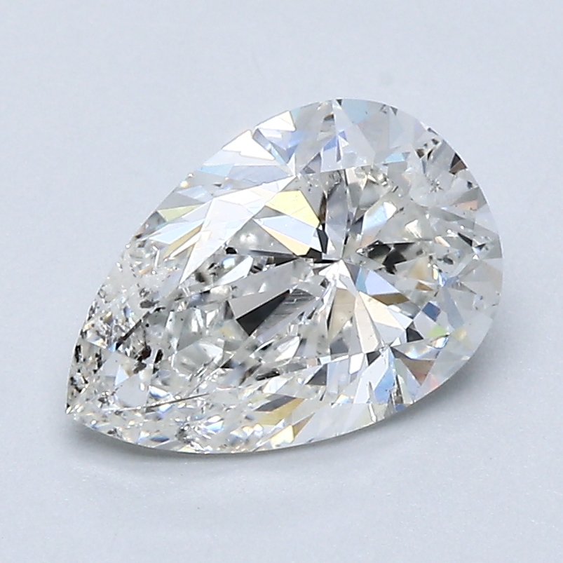 1.5 Carat Pear Cut Natural Diamond