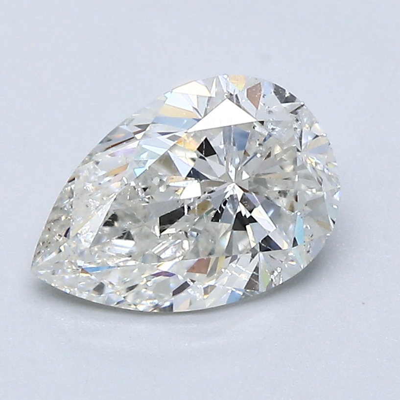 1.5 Carat Pear Cut Natural Diamond