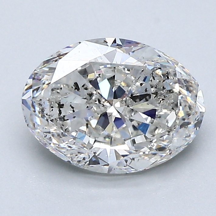 1.5 Carat Oval Cut Natural Diamond