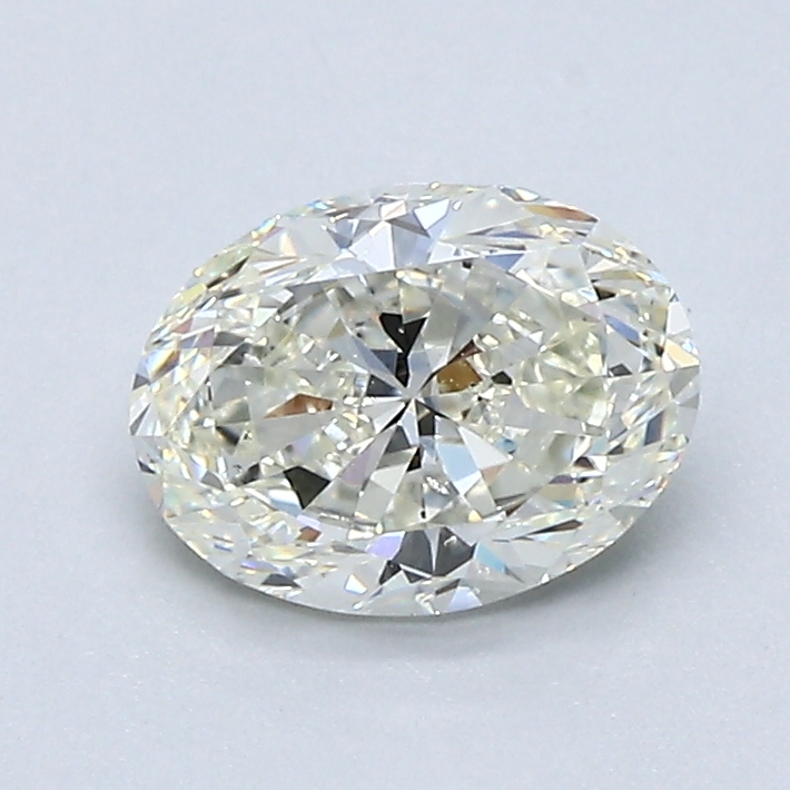 1 Carat Oval Cut Natural Diamond