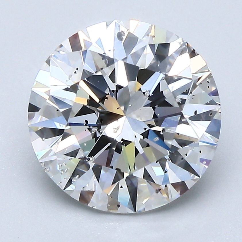 3.2 Carat Round Cut Natural Diamond