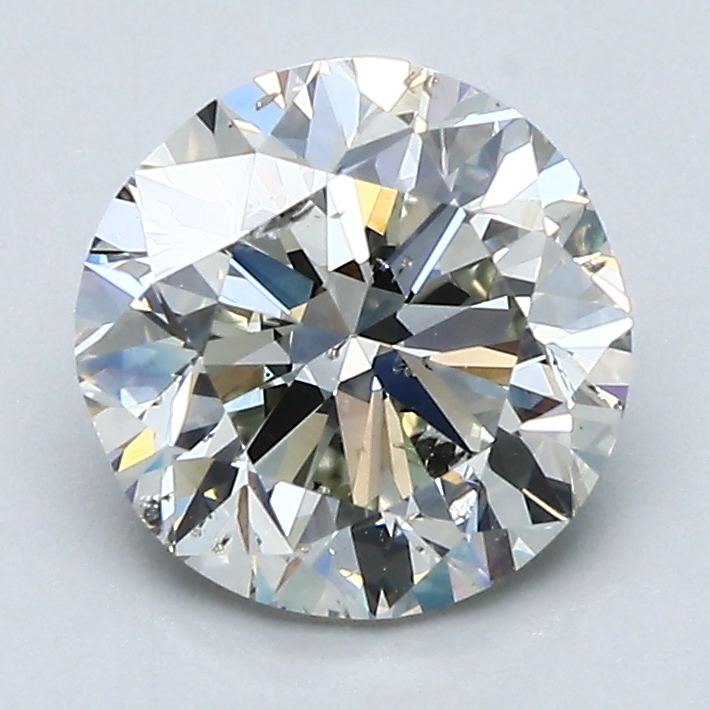 2 Carat Round Cut Natural Diamond