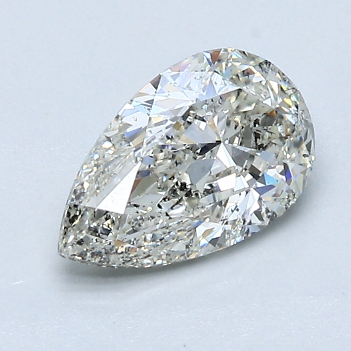 1.01 Carat Pear Cut Natural Diamond