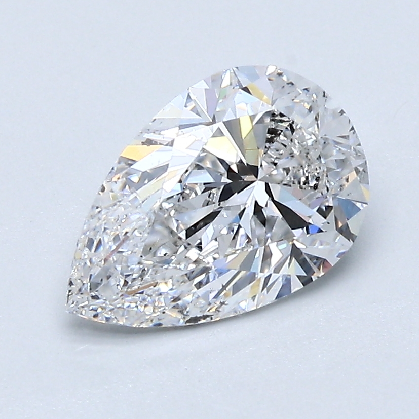 1.5 Carat Pear Cut Natural Diamond