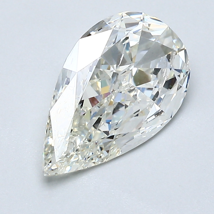 1.52 Carat Pear Cut Natural Diamond
