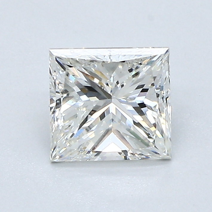 1 Carat Princess Cut Natural Diamond